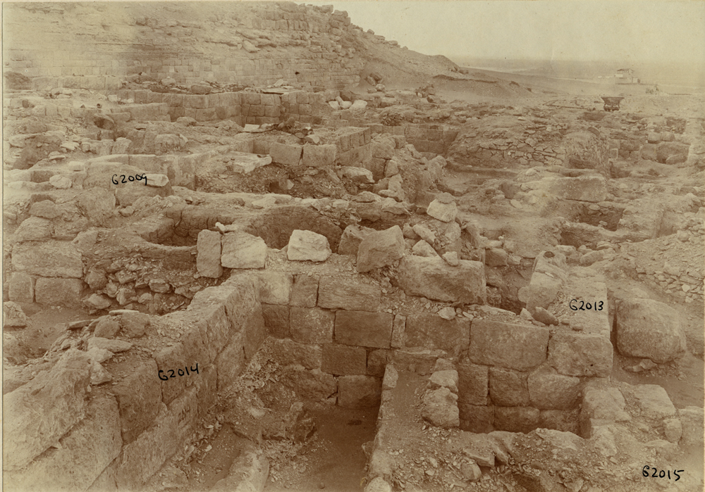 Western Cemetery: Site: Giza; View: G 2013, G 2014, G 2009