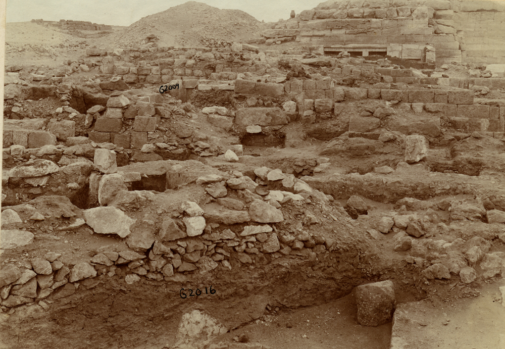 Western Cemetery: Site: Giza; View: G 2016