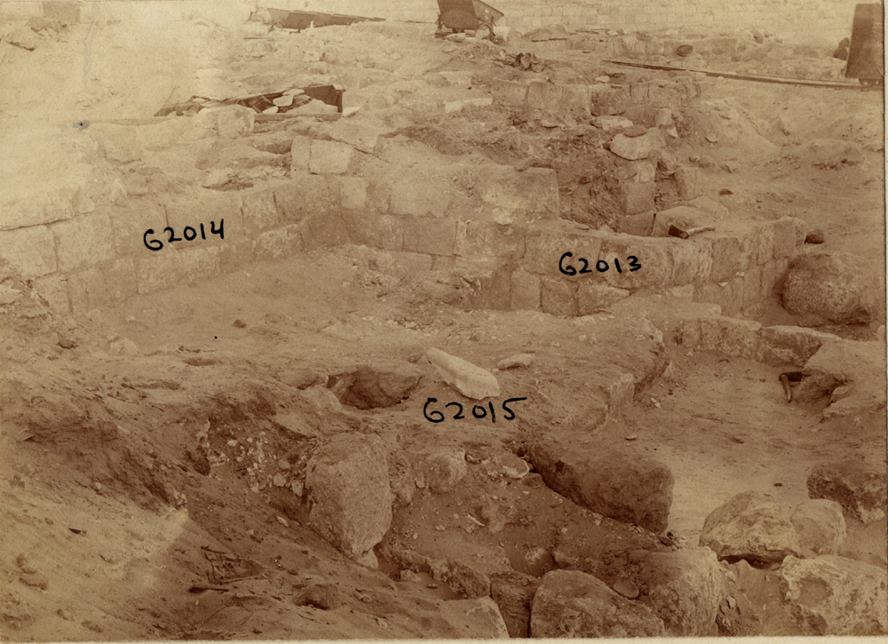 Western Cemetery: Site: Giza; View: G 2015, G 2014, G 2013