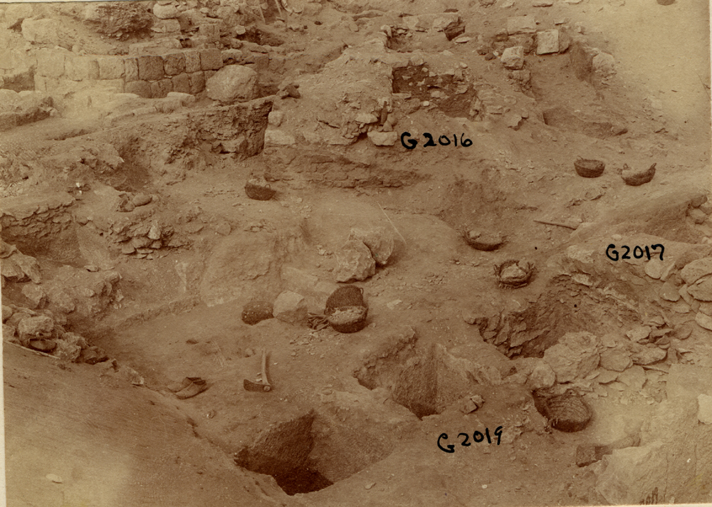 Western Cemetery: Site: Giza; View: G 2017, G 2016