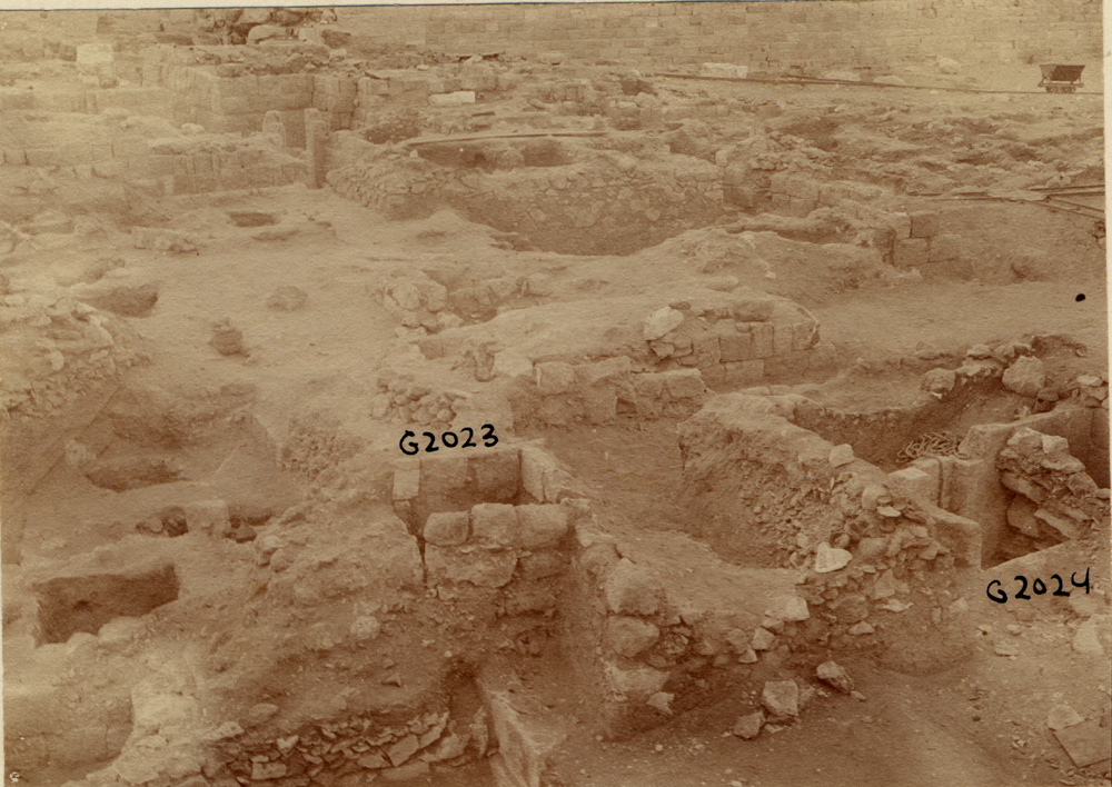 Western Cemetery: Site: Giza; View: G 2023, G 2024