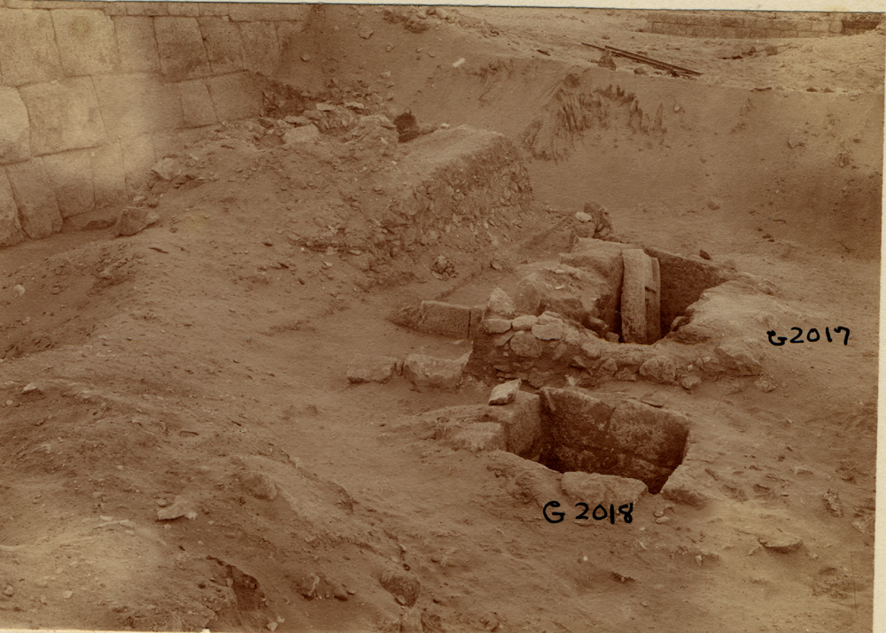 Western Cemetery: Site: Giza; View: G 2017, G 2024