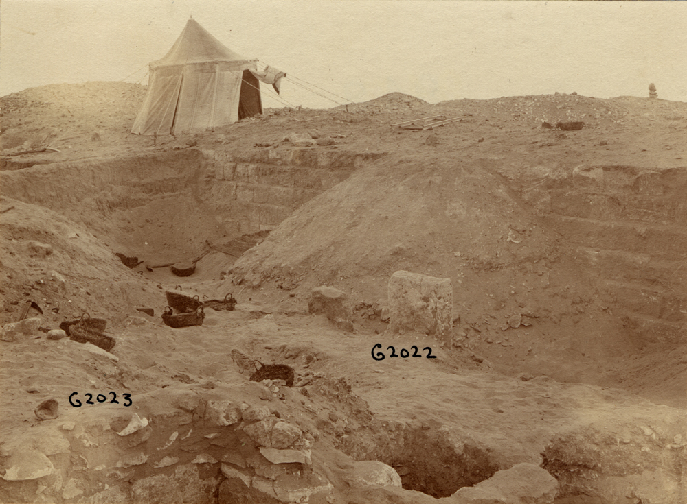 Western Cemetery: Site: Giza; View: G 2022, G 2023