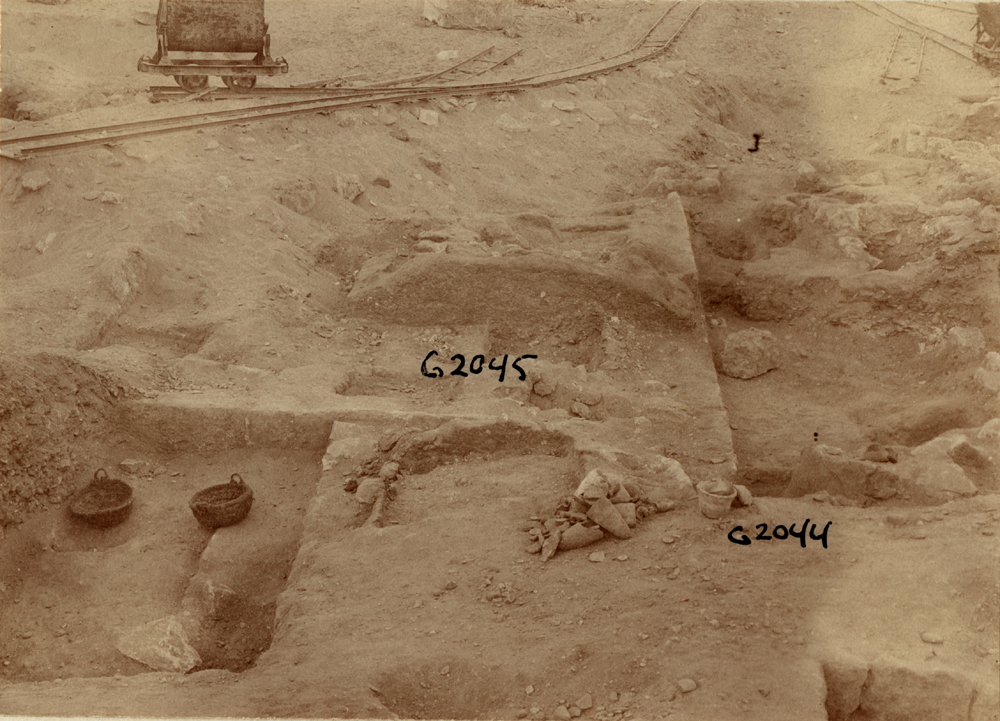 Western Cemetery: Site: Giza; View: G 2045, G 2044