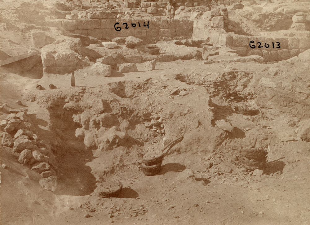 Western Cemetery: Site: Giza; View: G 2014, G 2015, G 2013